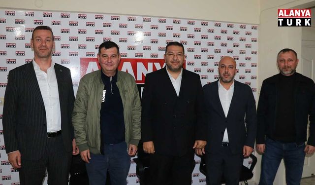 MHP İl Yönetiminden AlanyaTürk Gazetesi’ne ziyaret
