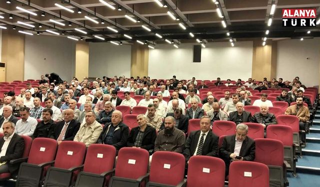 Alanya Müftülüğü nisan ayı personel toplantısı düzenlendi