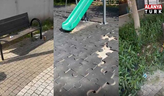 Park bakımsızlıktan alarm veriyor