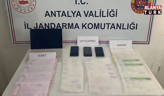 Antalya’da Tefecilik Operasyonu! Faiz Çarkına Darbe: 4 Şüpheliye İşlem