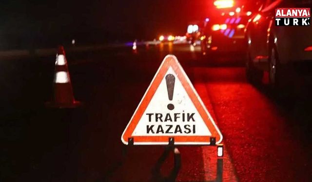 Alanya’da otomobille motosiklet çarpıştı: 1 yaralı