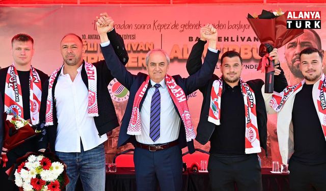 Yağlı güreşlerin efsane ismi Ali Gürbüz’e coşkulu karşılama