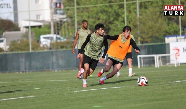 Alanyaspor, Kayserispor maçı hazırlıklarına başladı