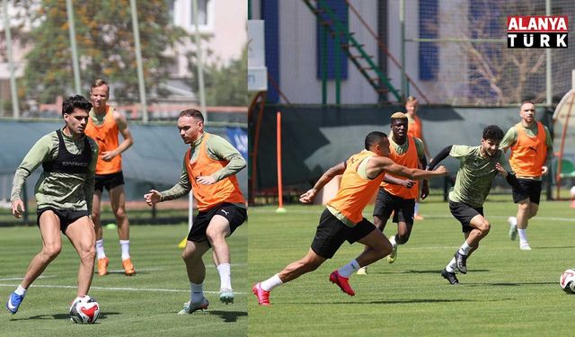 Alanyaspor, Karagümrük hazırlıklarını sürdürdü