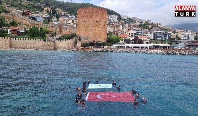 Alanya’da mavi Akdeniz seferberliği