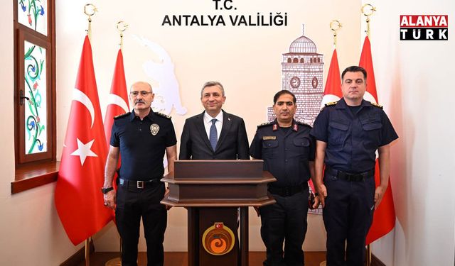 Vali Şahin: "Hedefimiz Antalya’da deniz hep temiz"