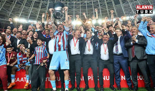 Trabzonspor, Ziraat Türkiye Kupası'na kavuştu