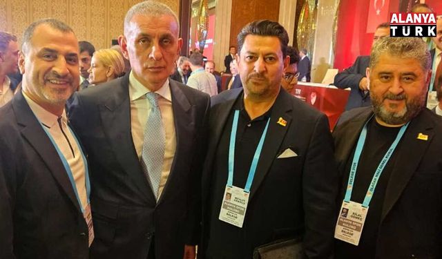 Alanyasporlu yöneticiler TFF genel kuruluna katıldı