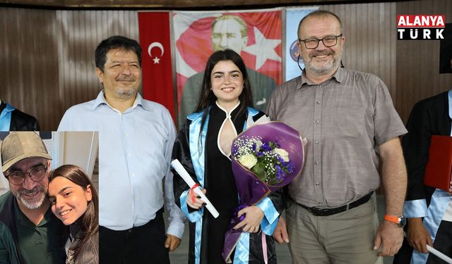 Babasından ilham aldı, 59 erkek öğrenci arasından tek kız öğrenci olarak mezun oldu