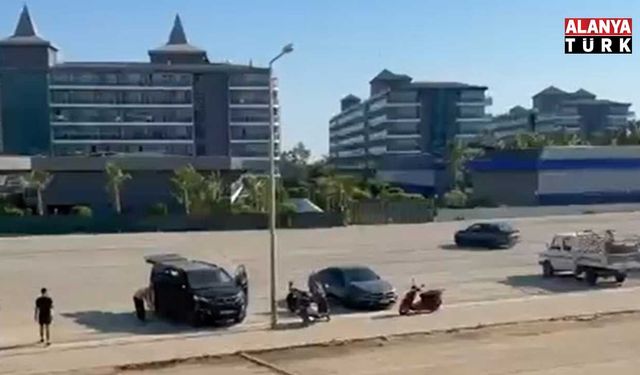 Alanya’da drift atan otomobil sürücüsüne 140 bin TL cezai işlem uygulandı