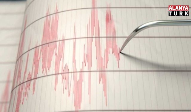 Antalya’da deprem meydana geldi