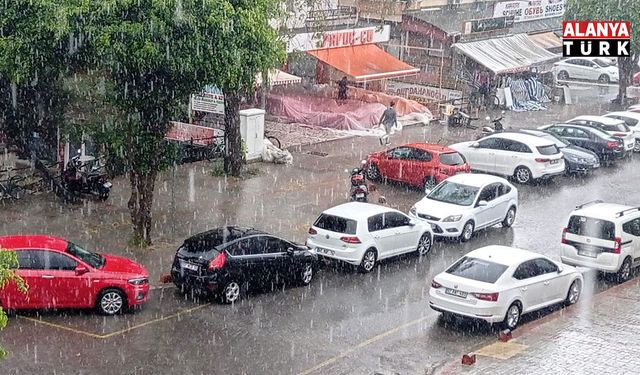 Güneş gidiyor, sağanak geliyor: Alanya için saat verildi