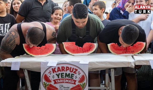 Manavgat Belenobası Karpuz Şenliği'nde bereket ve coşku bir araya geldi