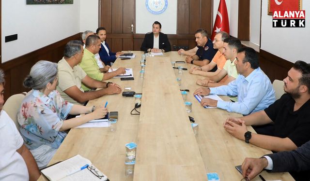 Alanya'da Orman Yangınlarına Karşı Alarm: Kritik Komisyon Toplandı