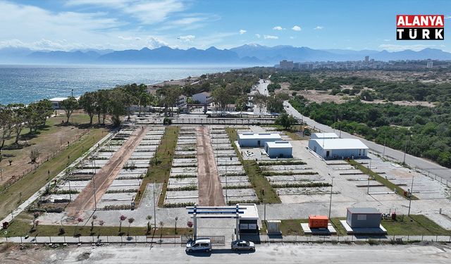 Büyükşehir Belediyesi'nden Lara'ya yeni karavan parkı