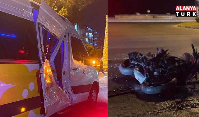Alanya’da feci kaza: 1 ölü
