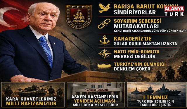 MHP Lideri Devlet Bahçeli: Türkiye'siz bir denklem kurulamaz!