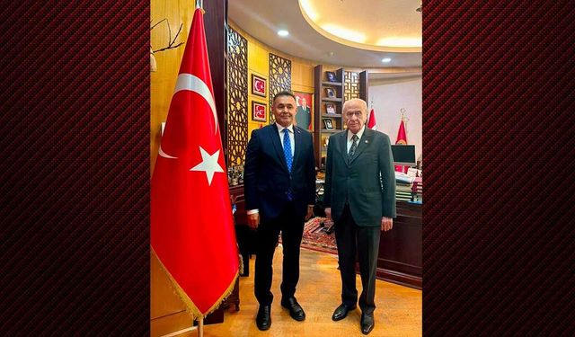Yücel’den Devlet Bahçeli’ye ziyaret