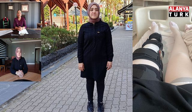 Genç kadından yanlış ameliyat iddiası: "Sağ ayağım yerine sol ayağımı ameliyat ettiler"