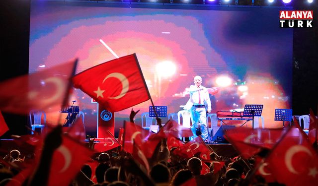 Antalya'da 15 Temmuz Demokrasi ve Milli Birlik Günü etkinliği