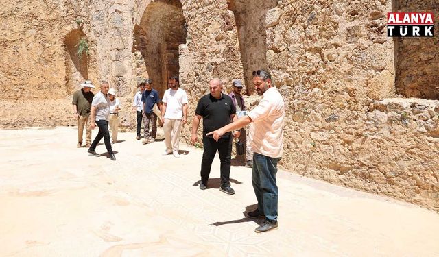Syedra’da çalışmalar devam ediyor