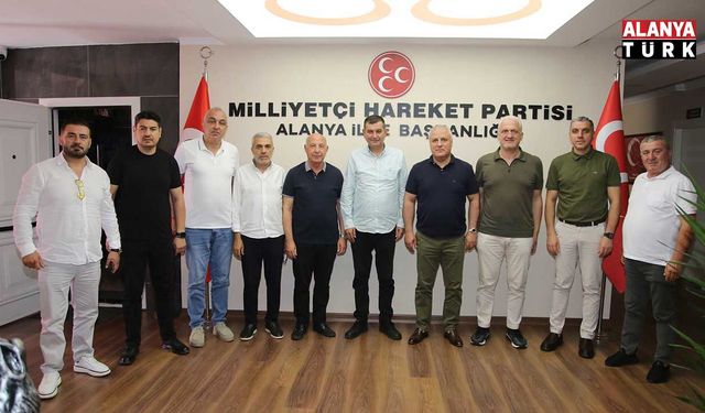 Eray Erdem ve yönetiminden Mustafa Türkdoğan’a hayırlı olsun ziyareti