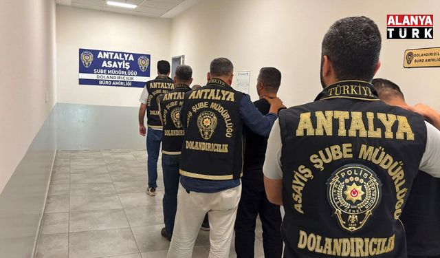 Antalya'da asayiş bilançosu açıklandı: Bir haftada 242 kişi tutuklandı