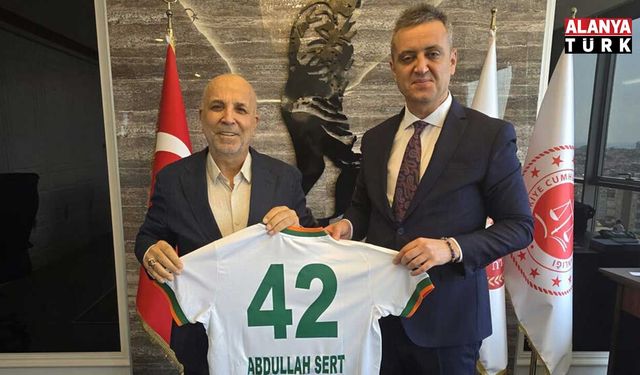 Alanyaspor’dan Başsavcı Sert’e ziyaret