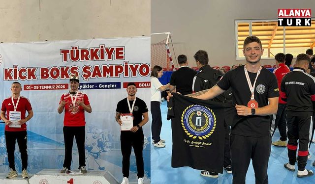 EMŞAV Alanya'nın sporcusundan milli gurur