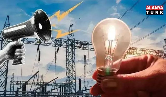 ALANYA’DA ELEKTRİK ALARMI: AEDAŞ BUGÜN 45 NOKTADA KESİNTİYE GİDİYOR
