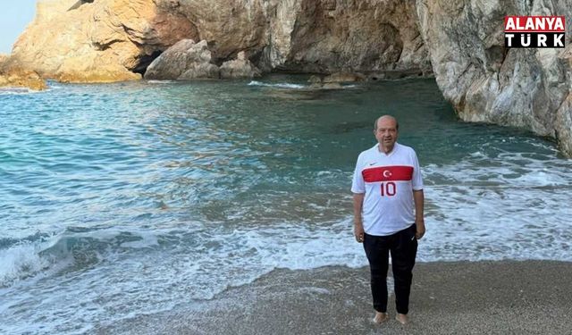 KKTC 5’inci Cumhurbaşkanı Ersin Tatar, Alanya’ya geldi