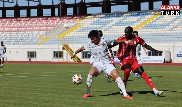 Alanyaspor hazırlık maçında berabere kaldı