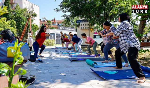 Kadın Danışma Merkezi'nde sabah sporu