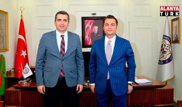 Gazipaşa Cumhuriyet Başsavcısı Balçı'dan Kaymakam Öztürk'e iade-i ziyaret
