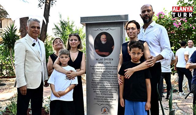 Muratpaşa Belediyesi, mimar Nejat Üreğen’in adını Kaleiçi’nde yaşatacak