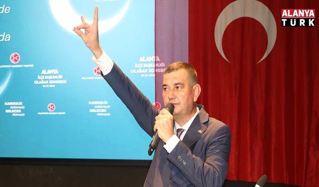 Mustafa Türkdoğan: Üç hilali Alanya Kalesi'nin burçlarına asacağız