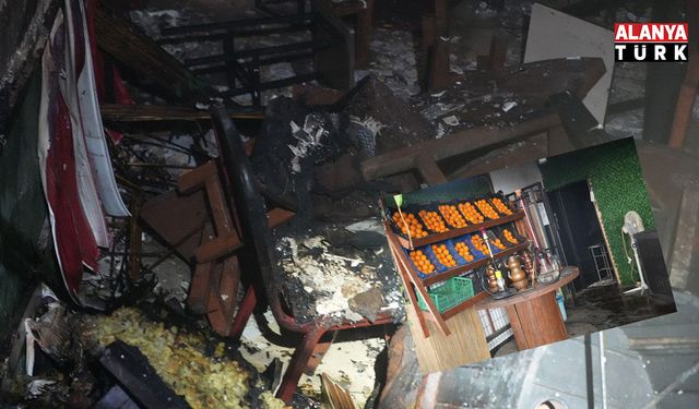 Zabıtanın yer işgali uyarısına kızdı, dükkanını ateşe verdi