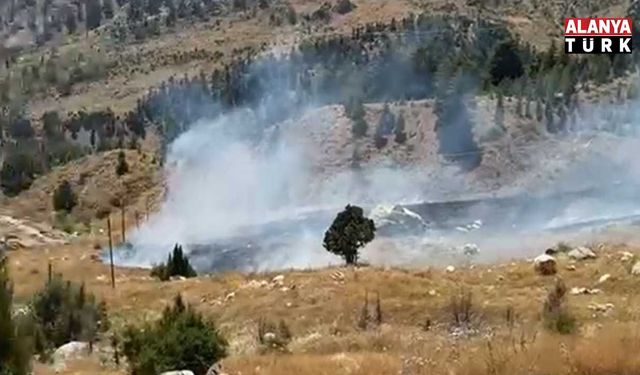 Alanya’da bir bölgede daha yangın çıktı