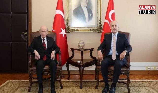 TBMM Başkanı Numan Kurtulmuş'tan MHP Lideri Bahçeli'ye 'çerçeve yasa' ziyareti