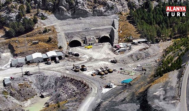 Alanya-Konya yolunda geri sayım başladı! Tüneller 6 ay içinde trafiğe açılacak