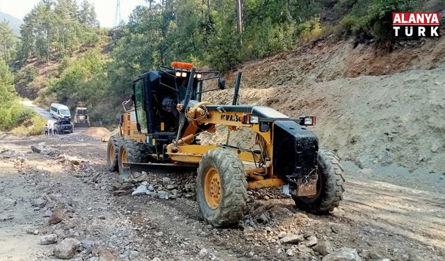 Kırsal mahalle yollarına yaz bakımı