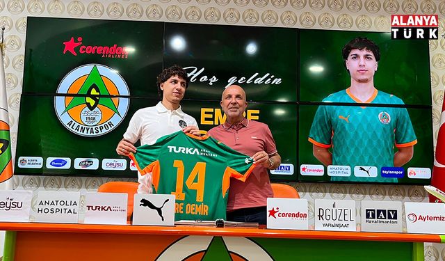 Alanyaspor, Emre Demir ile 3 yıllık sözleşme imzaladı