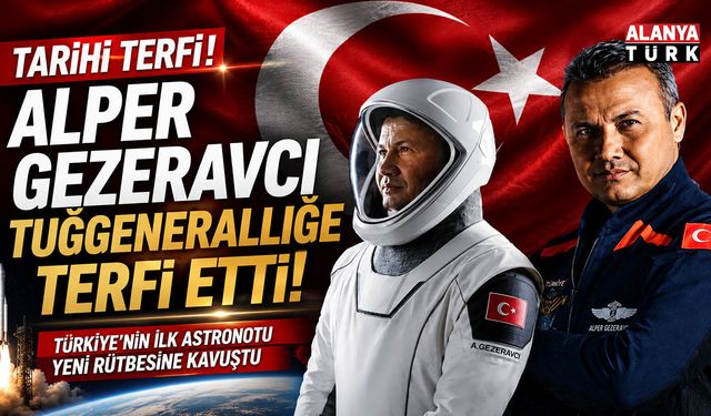 Türkiye'nin İlk Astronotu Alper Gezeravcı'ya Tarihi Terfi! Tuğgeneral Oldu
