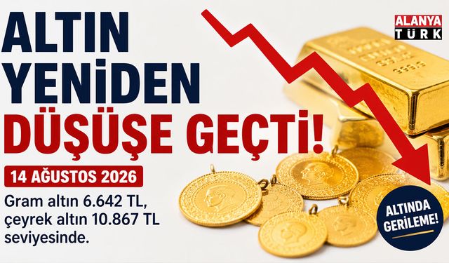 Altında ibre tersine döndü! Gram ve çeyrek geriledi