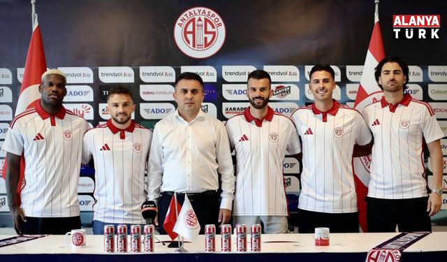 Antalyaspor transfer yasağını kaldırdı, 5 futbolcuyla sözleşme imzaladı