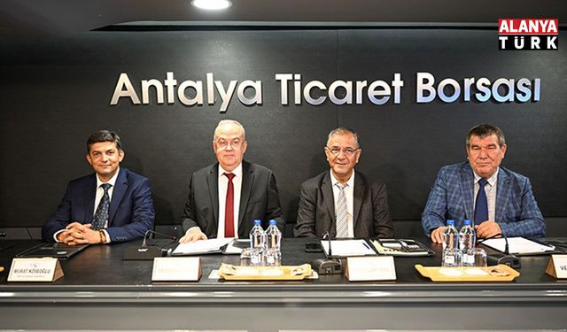 ATB Başkanı Çandır: ‘'Antalya ihracatı Türkiye ortalamasının 10 puan üzerinde büyüdü''