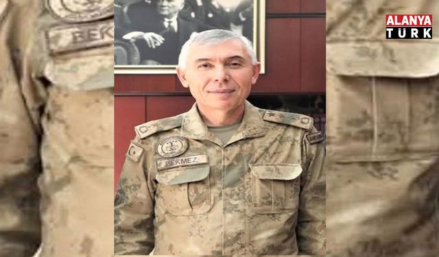 Antalya İl Jandarma Komutanlığına Tümgeneral Hüseyin Bekmez atandı