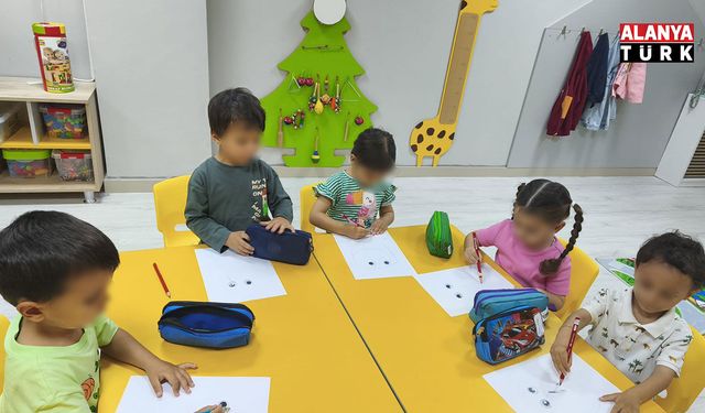 Elmalı kreş ve gündüz bakımevi açıldı