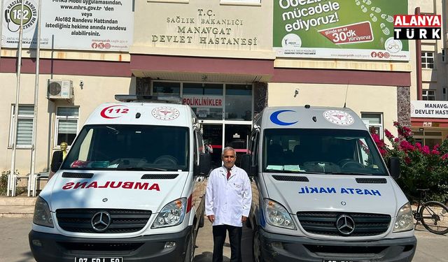 Evde sağlık hizmetlerine 2 yeni ambulans takviyesi
