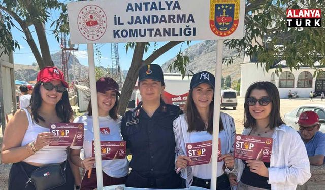 Jandarmadan Gökbel’de KADES bilgilendirmesi